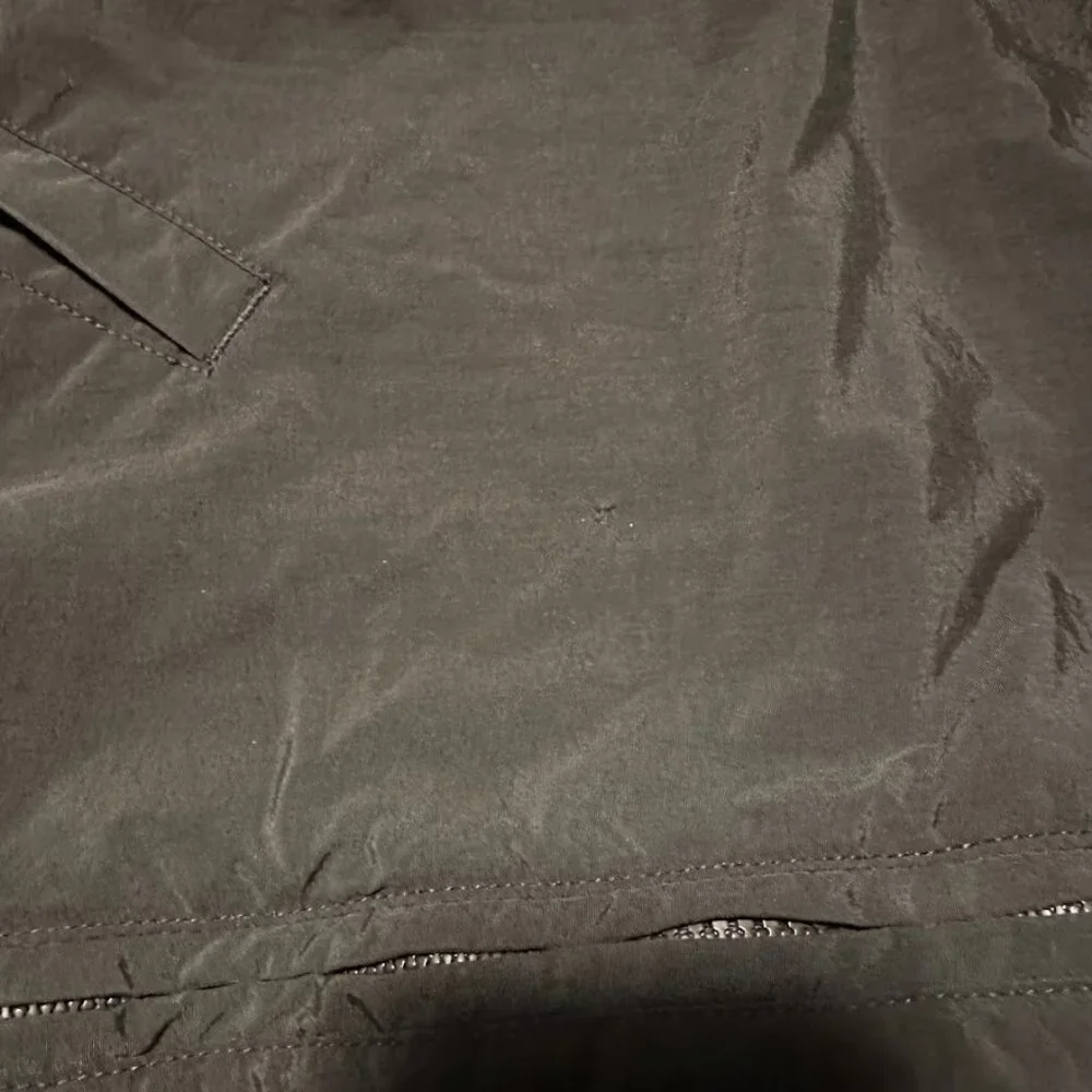 Croft & Barrow Dark Green Winter Jacket Fleece Inner Full Zip up Puffer Men's XL
